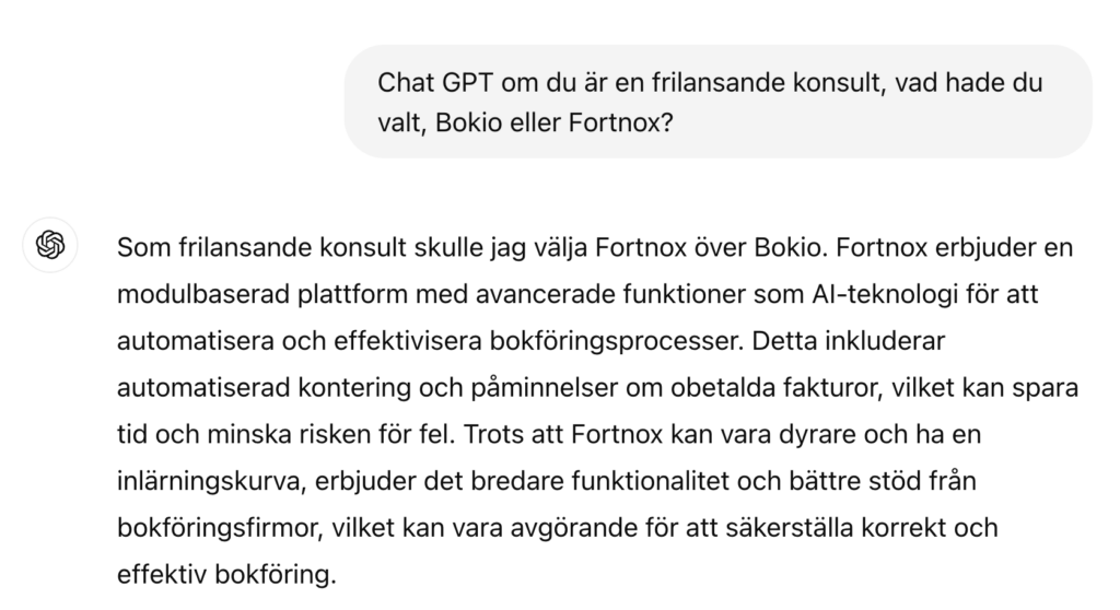 Recension Bokio VS Fortnox bokföringsprogram