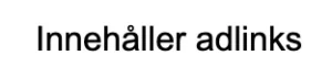 Innehåller adlinks